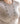 Grey Shell Platinum Long Necklace